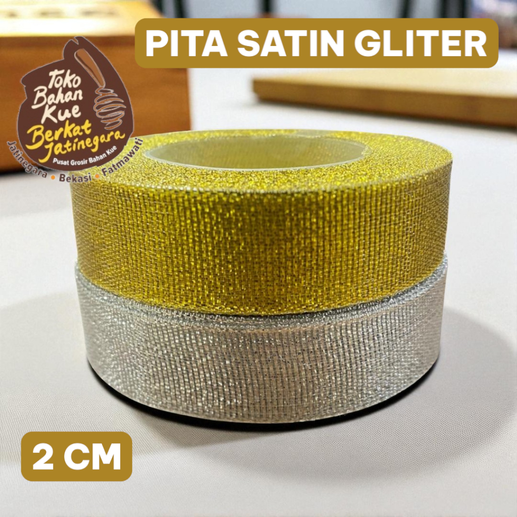 

PITA GLITER 2 CM /METER / PITA HAMPERS / PITA