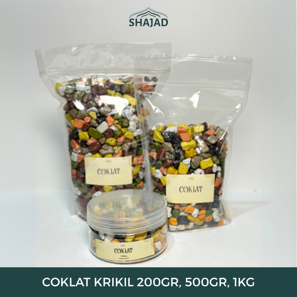 

Coklat Batu Krikil Arab Oleh-Oleh Haji dan Umroh 1Kg, 500gr, 200gr