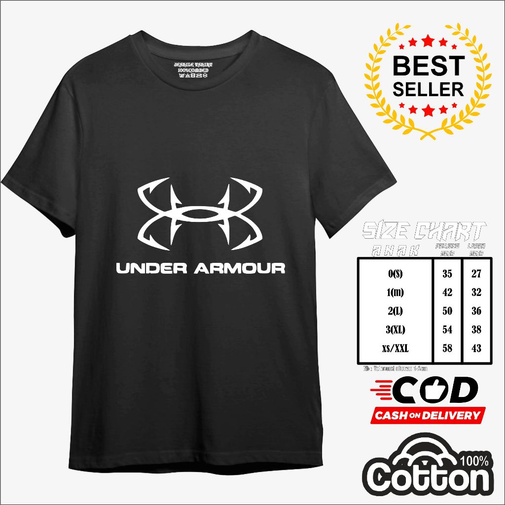 Kaos Metal / Baju metal band/edisi Under Armor Private Judgment Day / T shirt Metal / Kaos Band / Ts