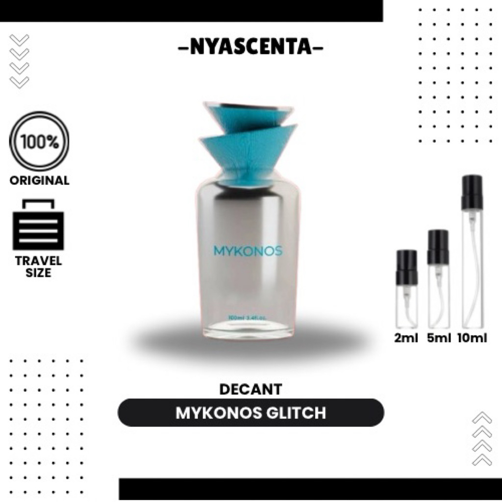 Decant Mykonos Glitch Travel Size (100% ORIGINAL)