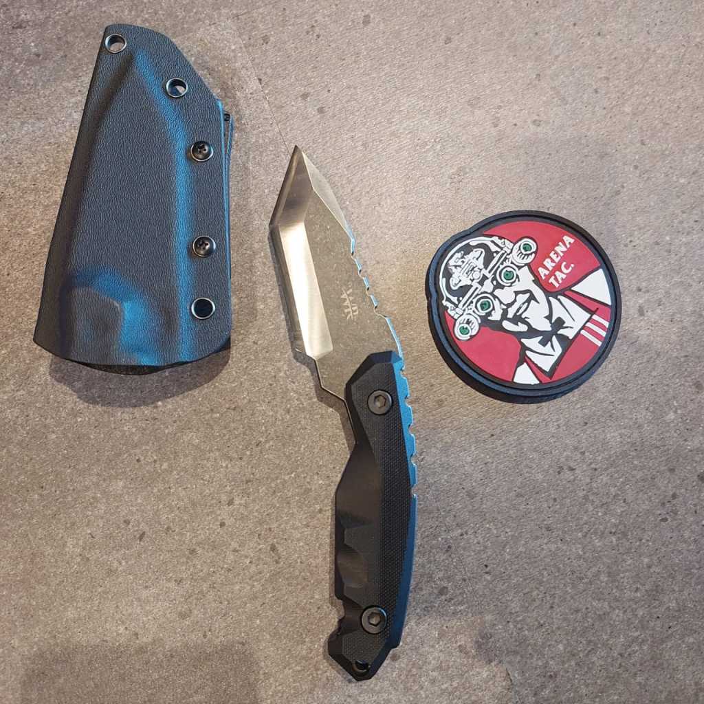 Arenatac - Pisau Camping Tactical Knife kydex Holster - WR03