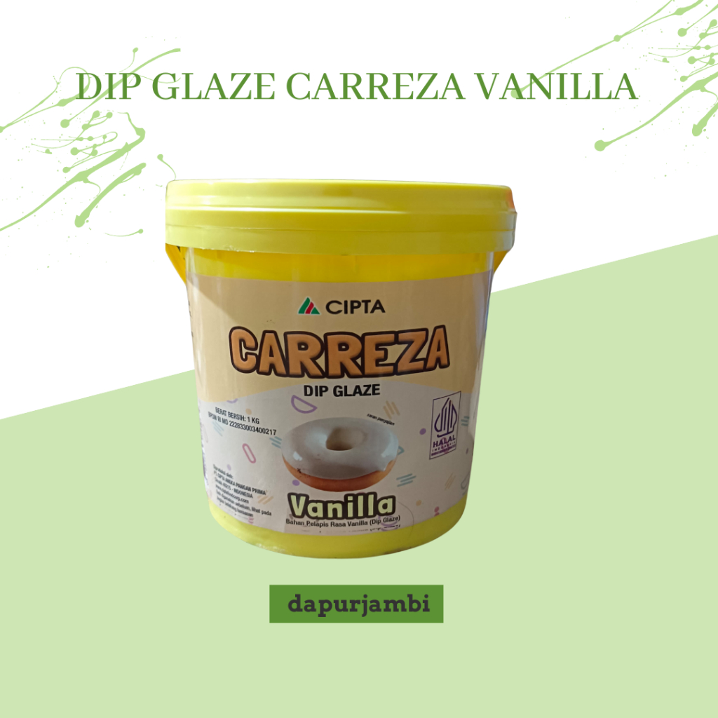 

DIP GLAZE CARREZA VANILLA 1KG