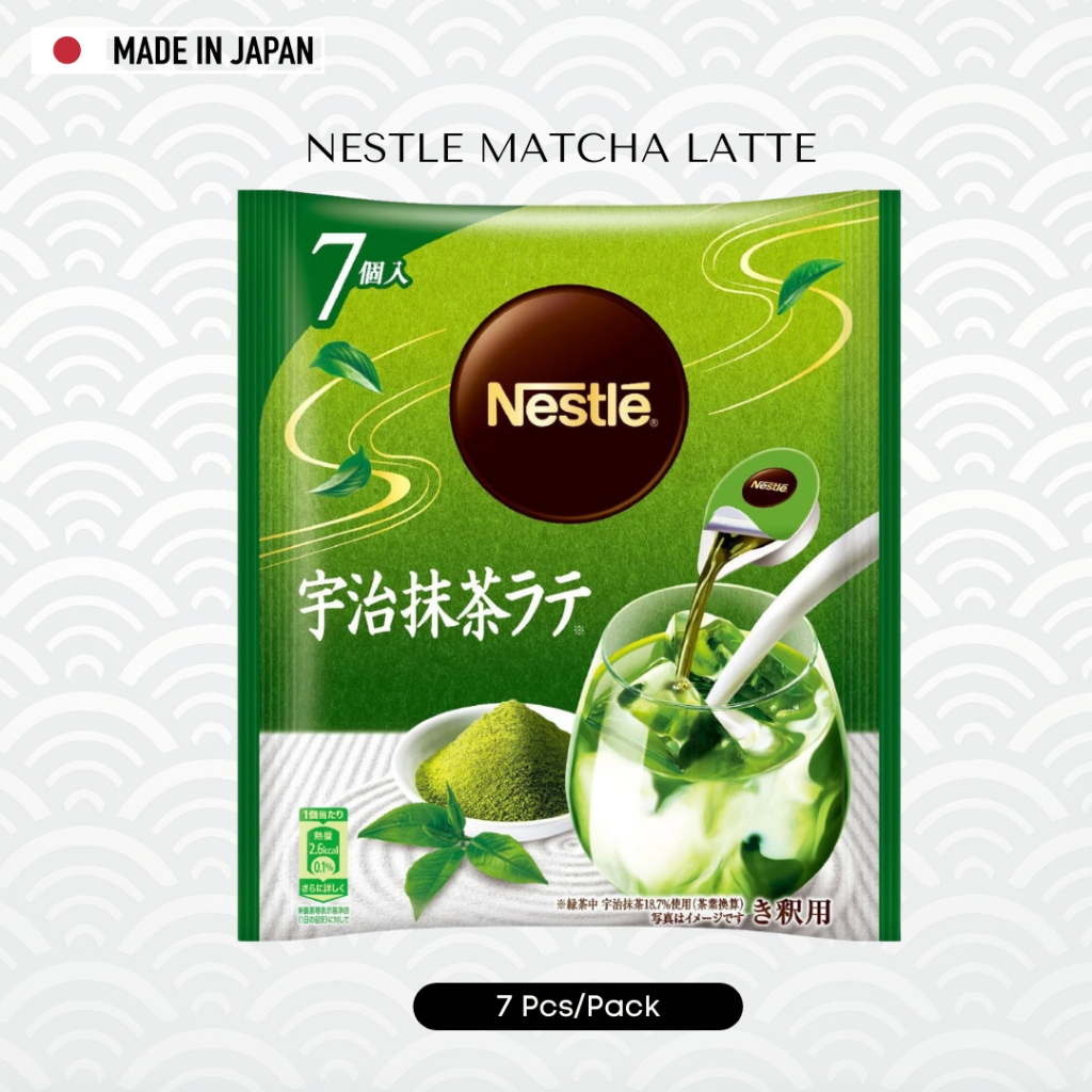 

JEPANGSEI PREMIUM Nestle Matcha Japan Isi 7 Asli Jepang 100% Original
