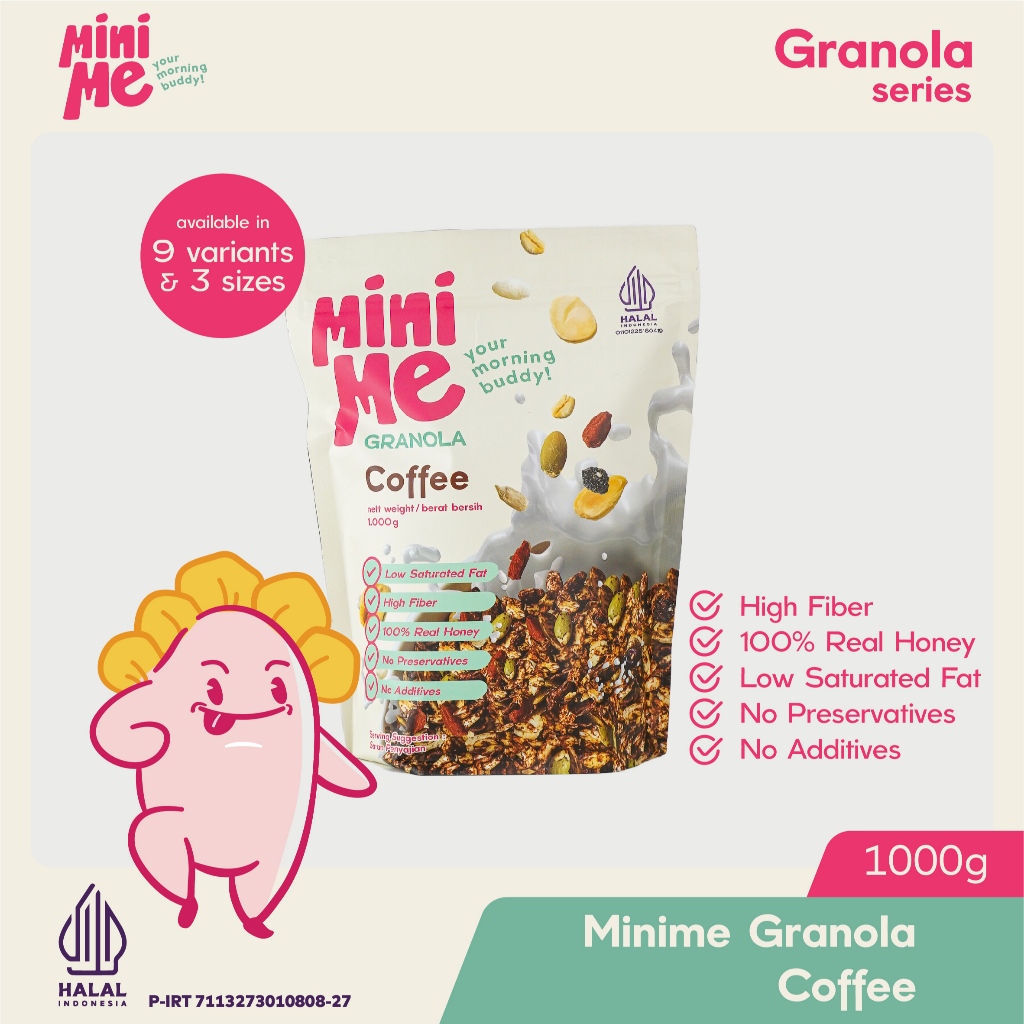 

MINIME Granola - Coffee 1kg