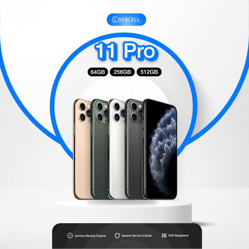 IP 11 PRO SECOND ORIGINAL 64GB 256GB NO MINUUS MULUSS