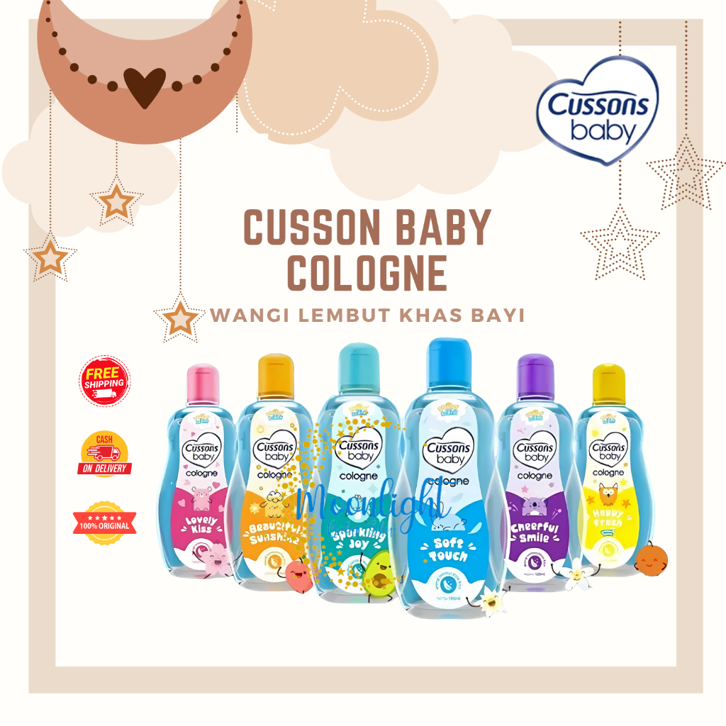 Cussons baby Cologne 100ml Minyak Wangi Bayi