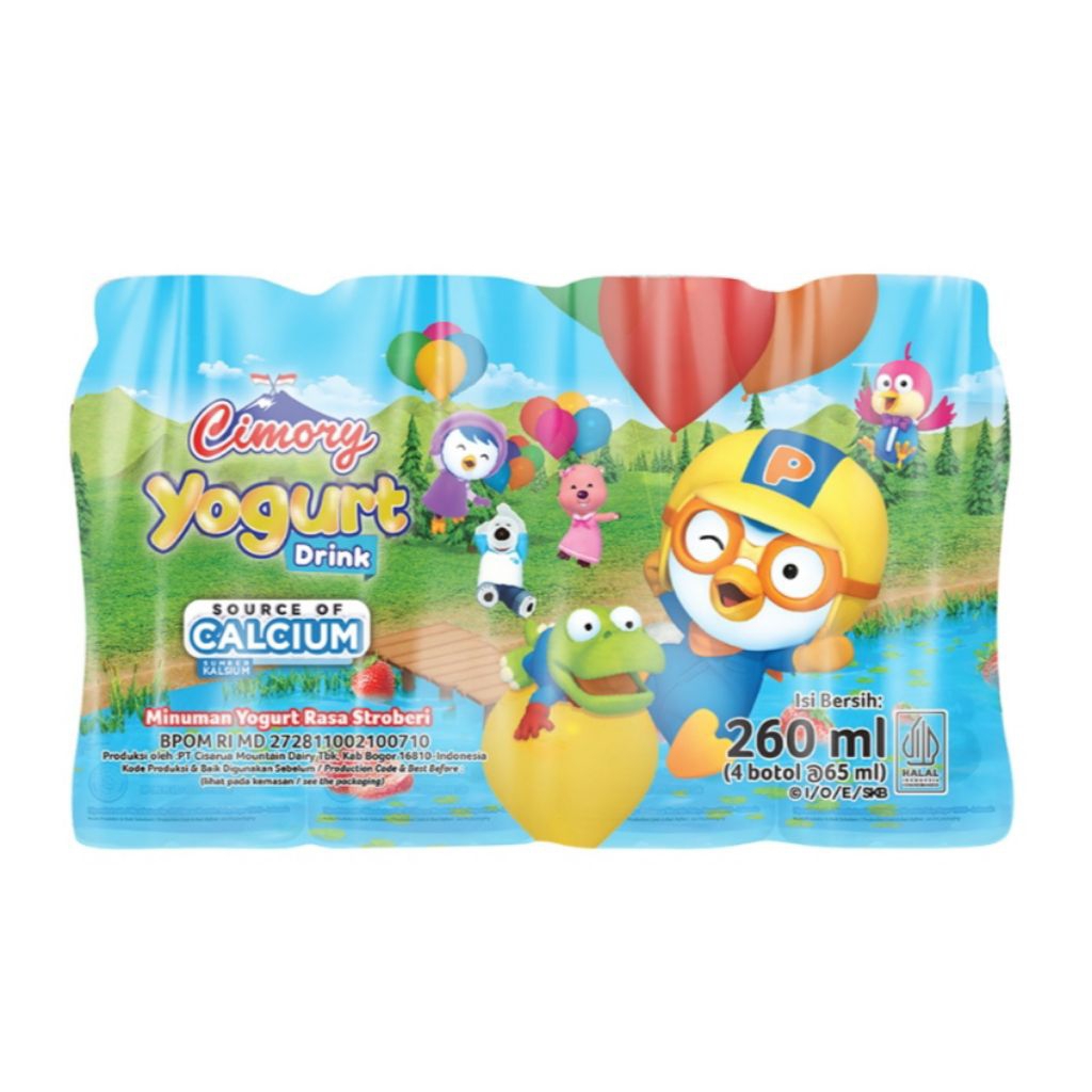 

Cimory Minuman Yogurt Mini 4 x 65ml / Blueberry / Strawberry
