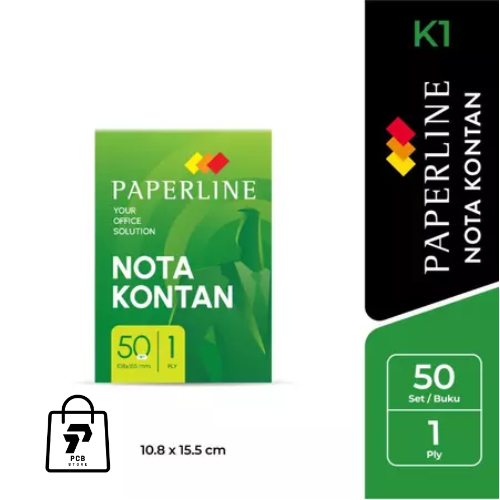 

PAPERLINE Nota Kontan 1 Ply SATUAN 1 PCS