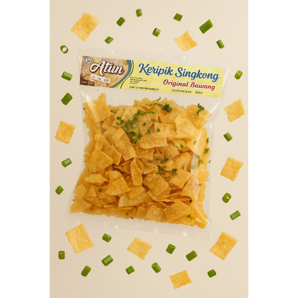 

Keripik Singkong Original Bawang 100 Gram