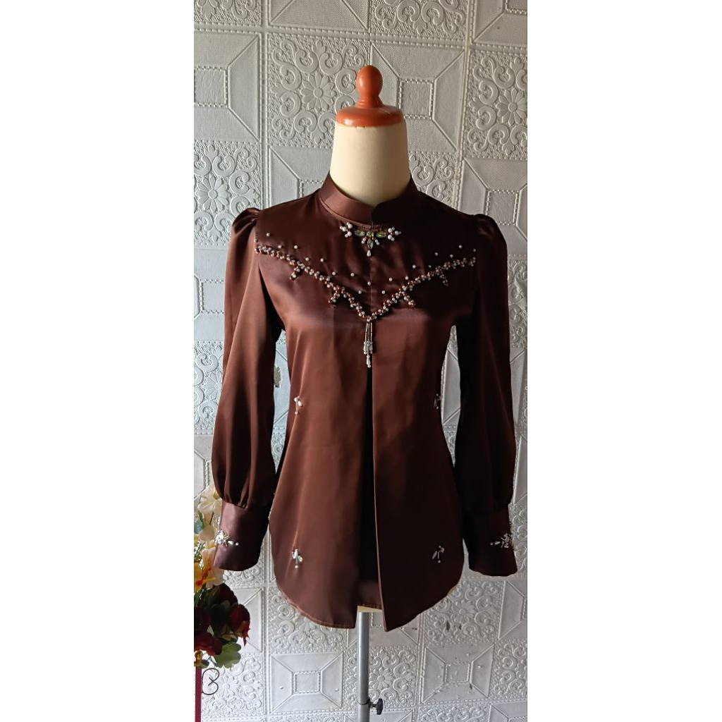 Terbaru baju kurung wanita // atasan wanita kekinian // baju melayu