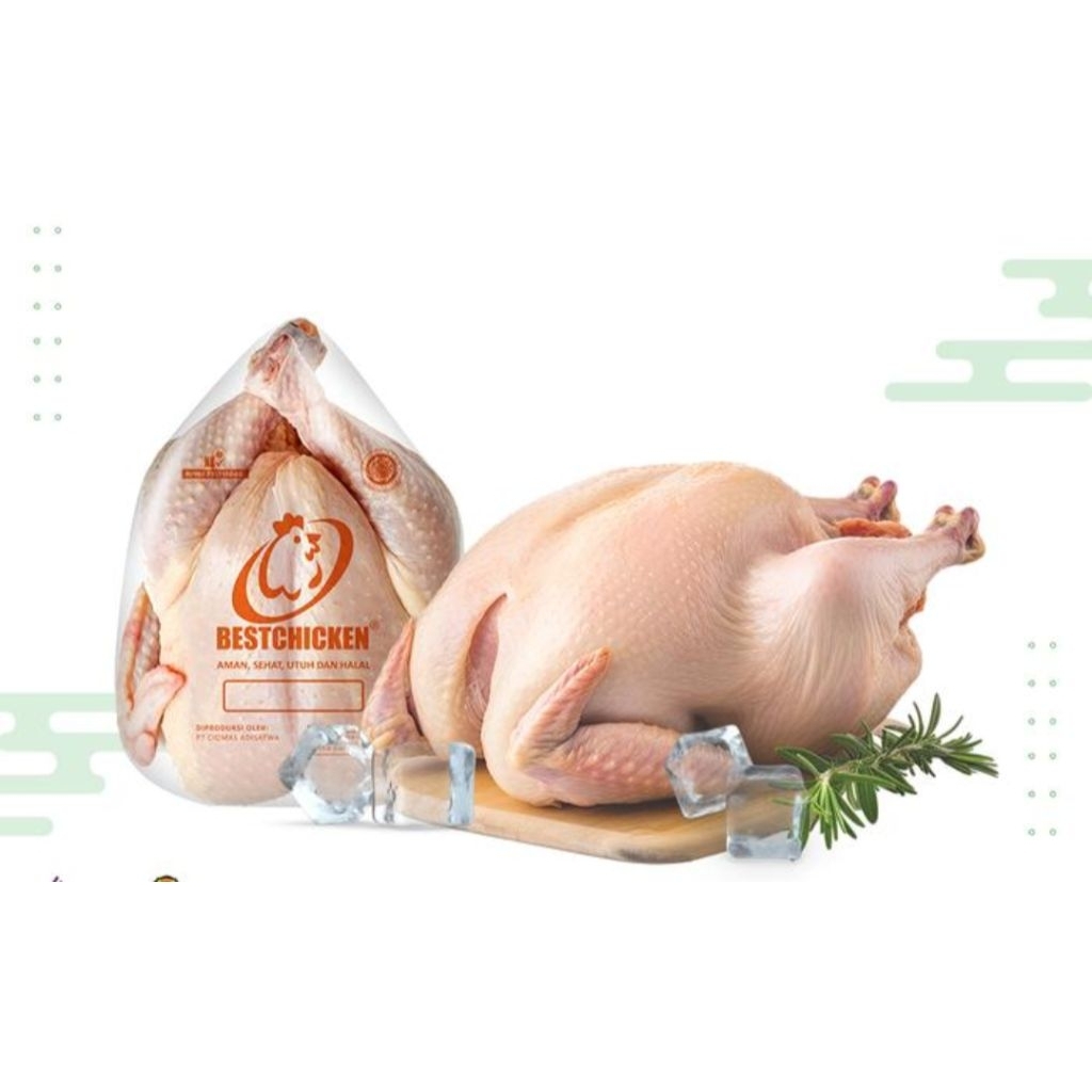 

ayam karkas broiler atau ayam utuh 1100 gr