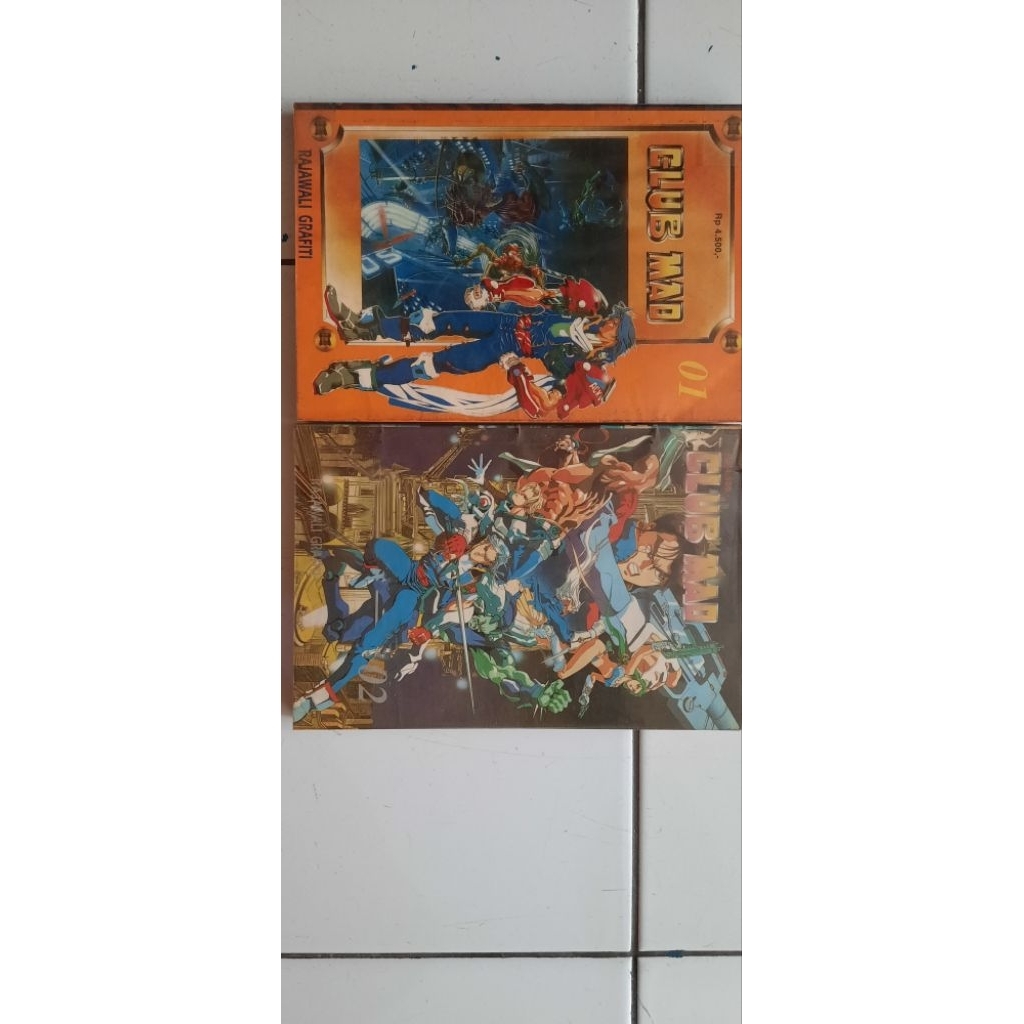 komik club mad 1-2 tamat harga 100000