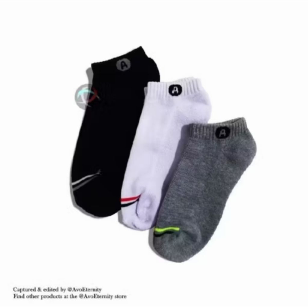 Kaos Kaki Olahraga / Daily Socks Motif Sport Keren Sebetis AVO (S-017)