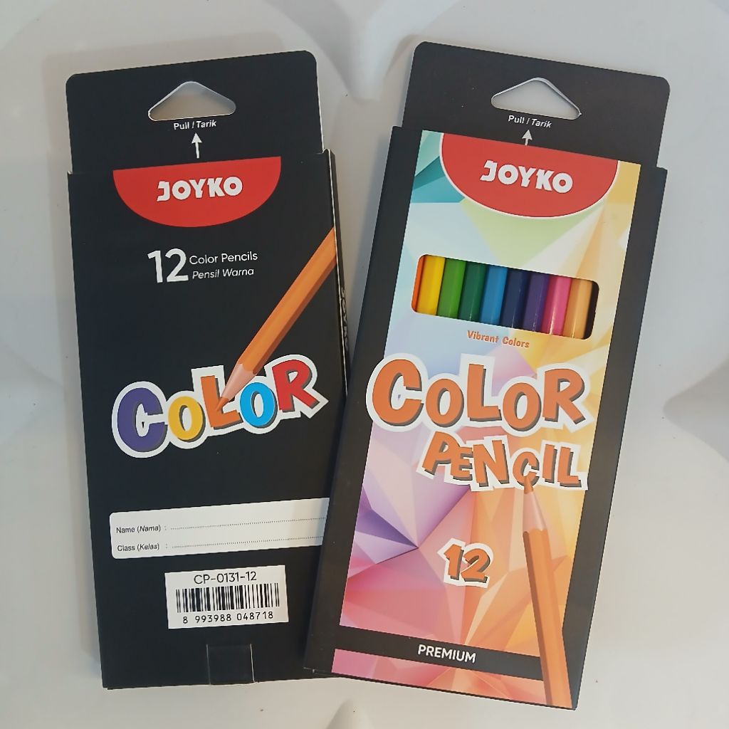 

Pensil Warna Joyko 12 Color Premium