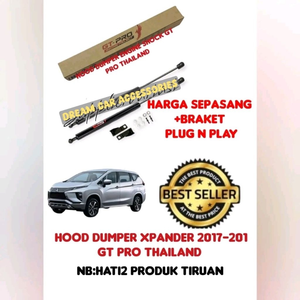Hood Dumper Engine Shock Kap Mesin Xpander Expander 2017-2021 Hidrolik Kap Mesin