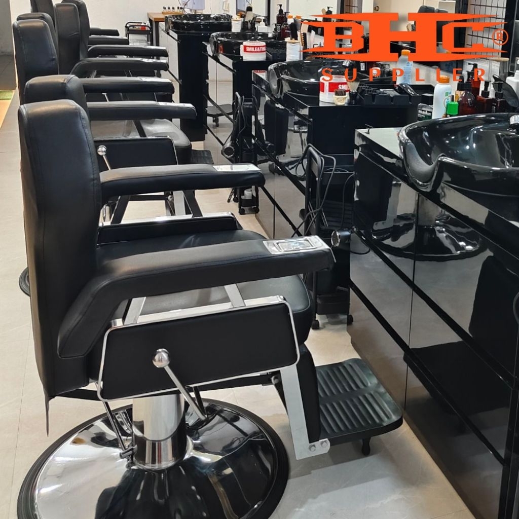 Paket Kursi Meja Cermin Barbershop Premium Fullset Untuk 1 Kursi