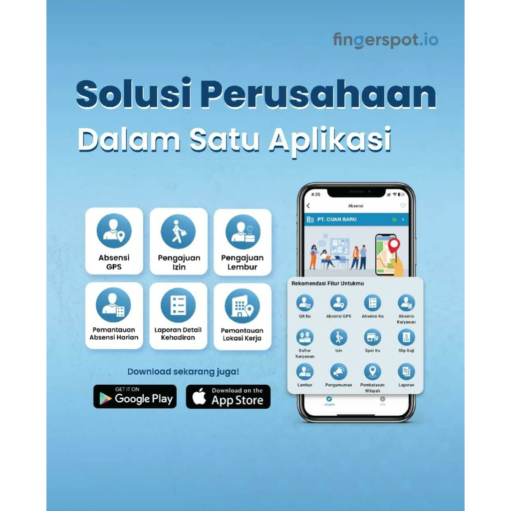 Absensi Online Tanpa Mesin Absensi - Absensi Via HP GPS