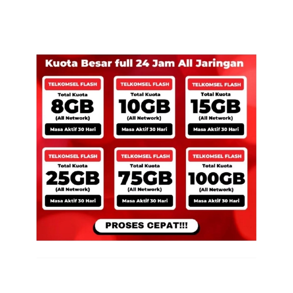 PAKET DATA TELKOMSEL FLASH 