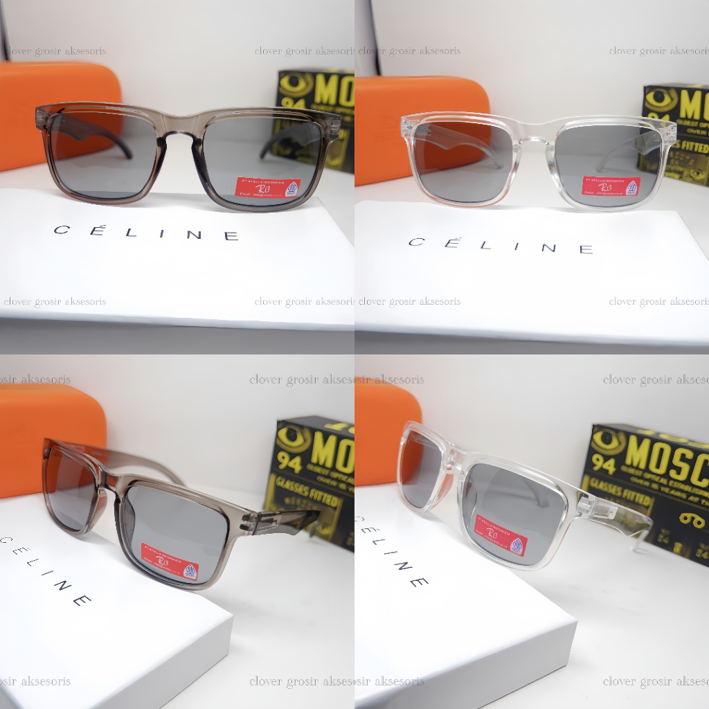 KACAMATA KOTAK  TERBARU /KACAMATA UNISEX MODEL KOTAK TYPE R13 3004