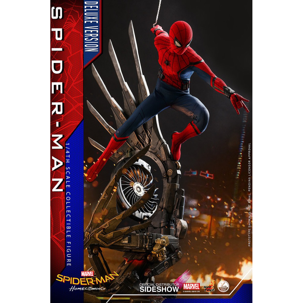 Hot Toys 1:4 | Spiderman Homecoming Deluxe Version | Quarter Scale Action Figure