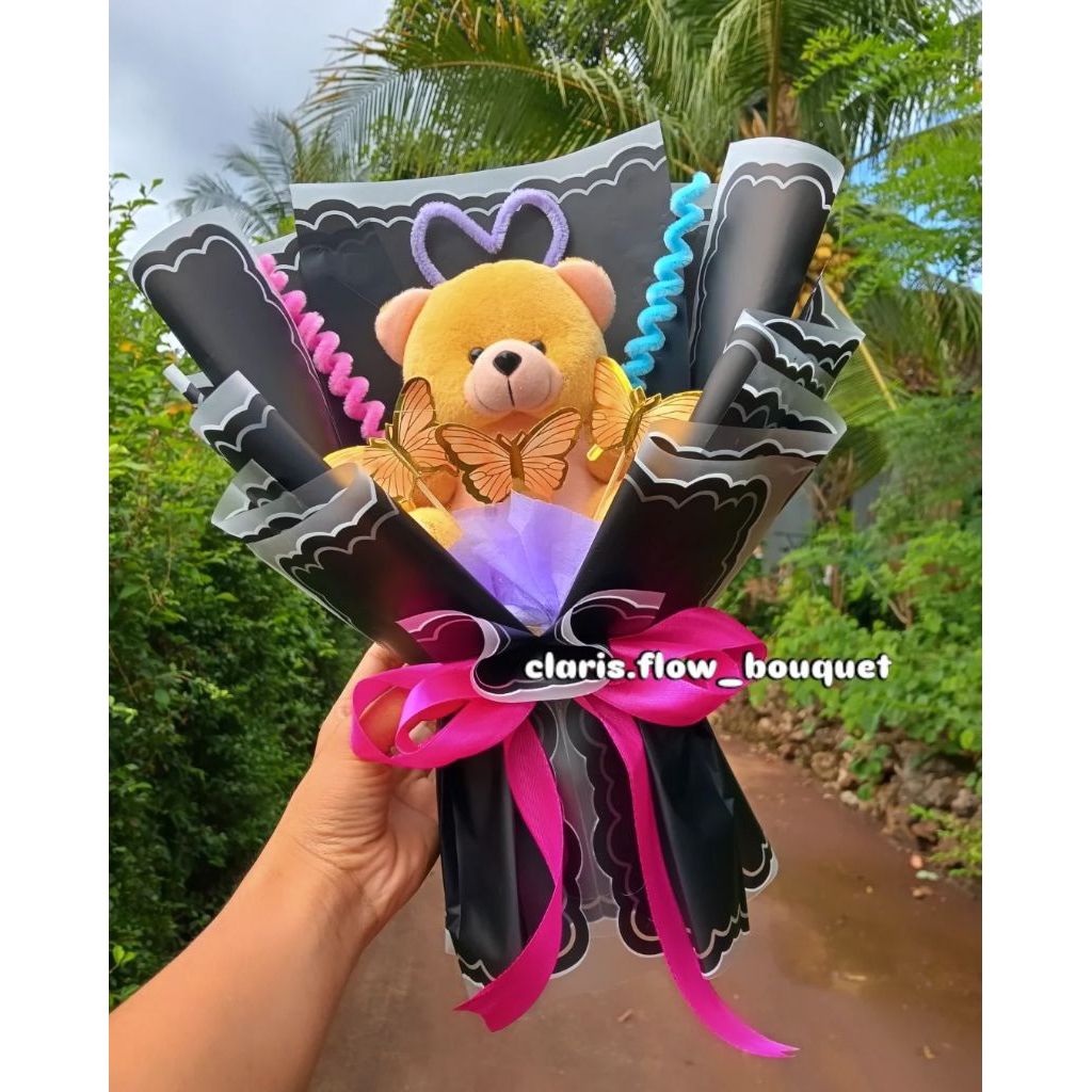 BUKET BONEKA ULANG TAHUN