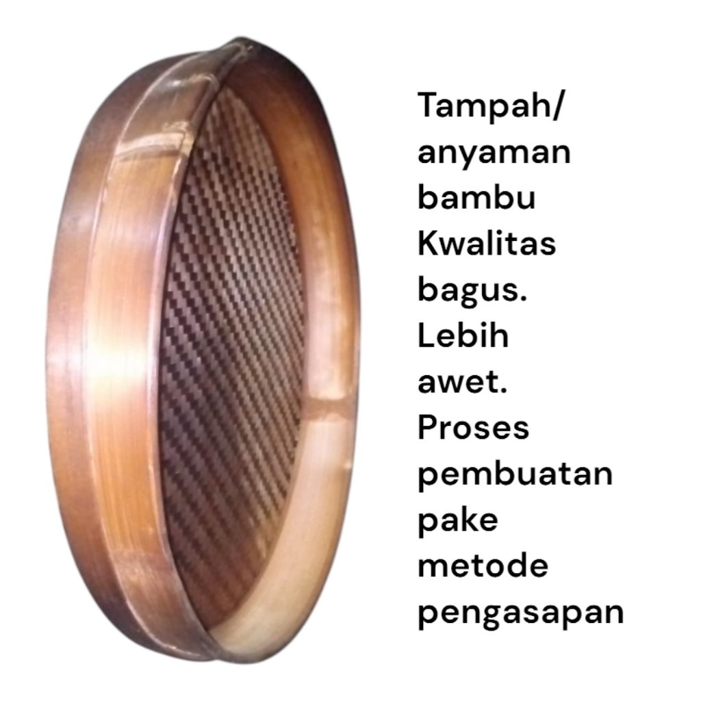 tampah /nampan anyaman bambu