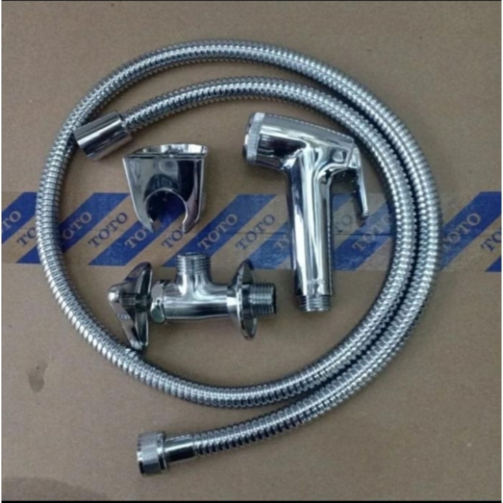 Jet shower Toto Chrome+Stopkran toto