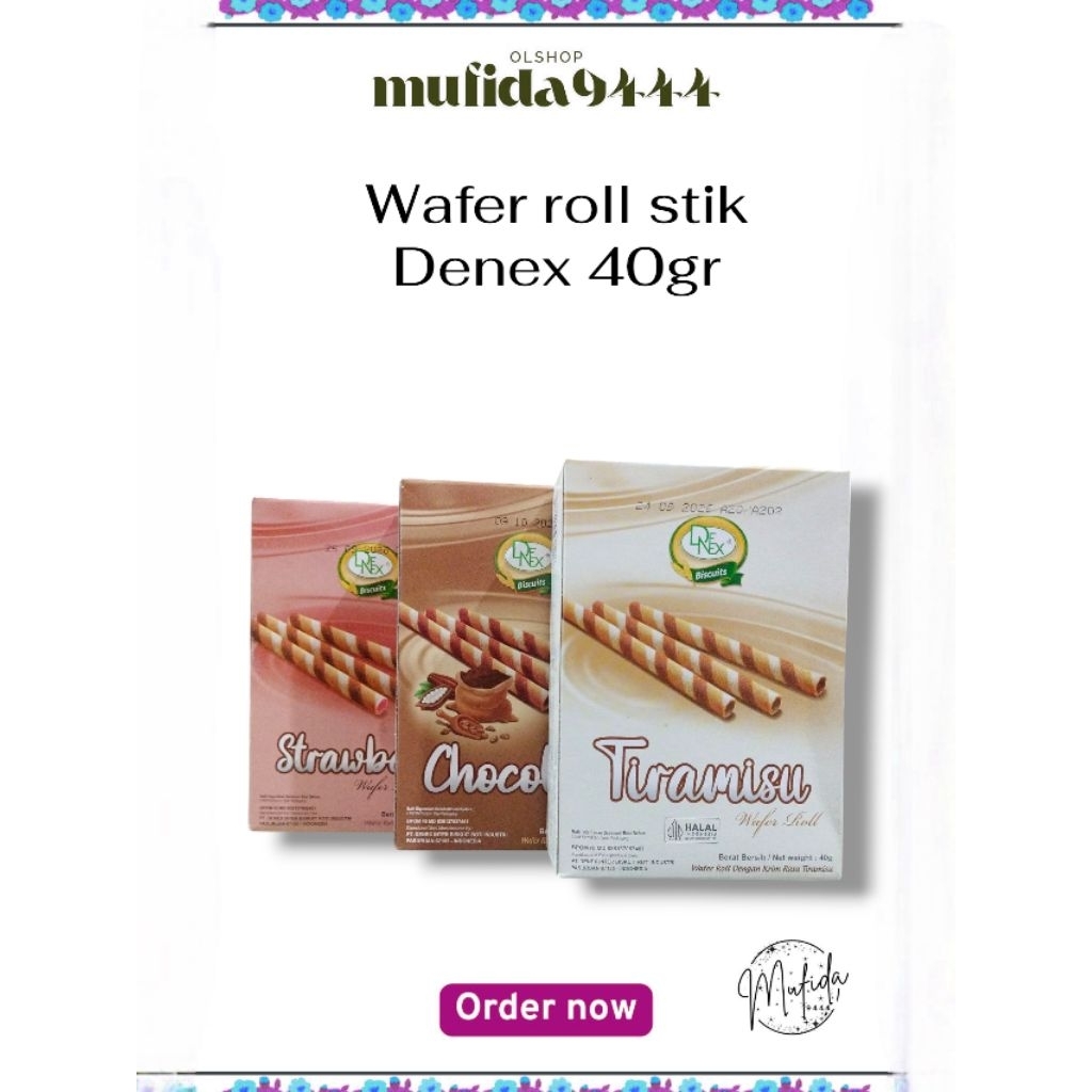 

wafer roll stik Denex 40gr