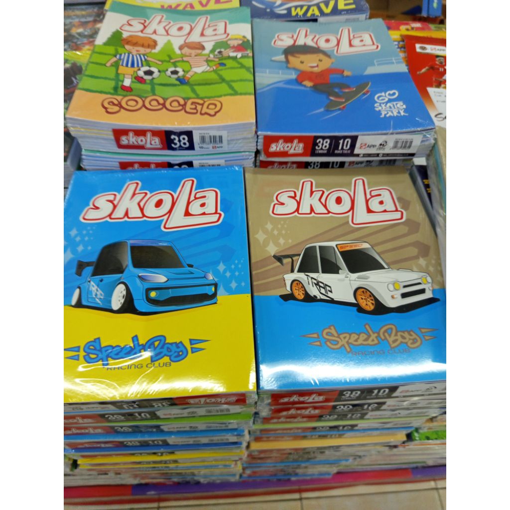 

1pak buku tulis 38 selola by sidu