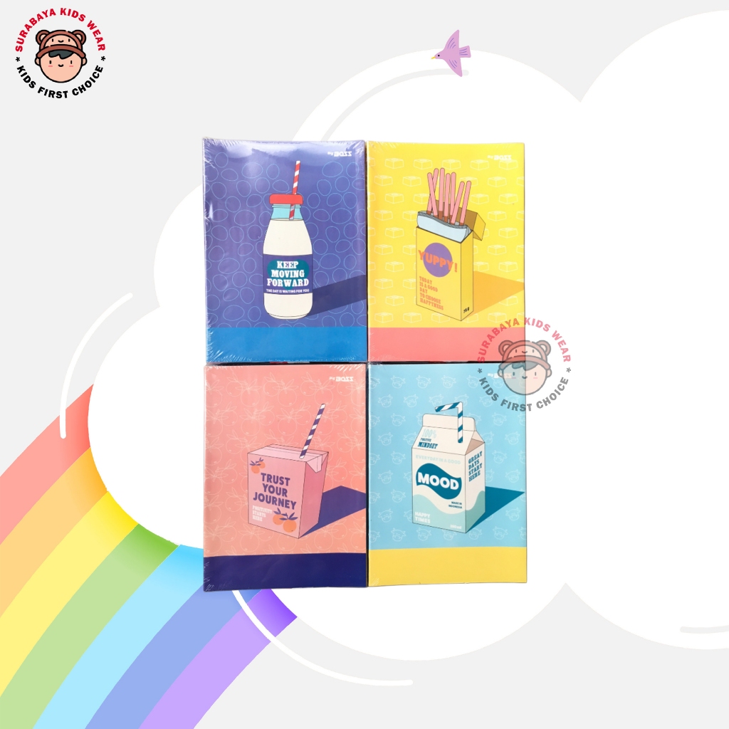 

Buku Tulis Sekolah Big Boss 42 Lembar Cover Motif Perlengkapan Sekolah ( 1 Pack = 6 Pcs)