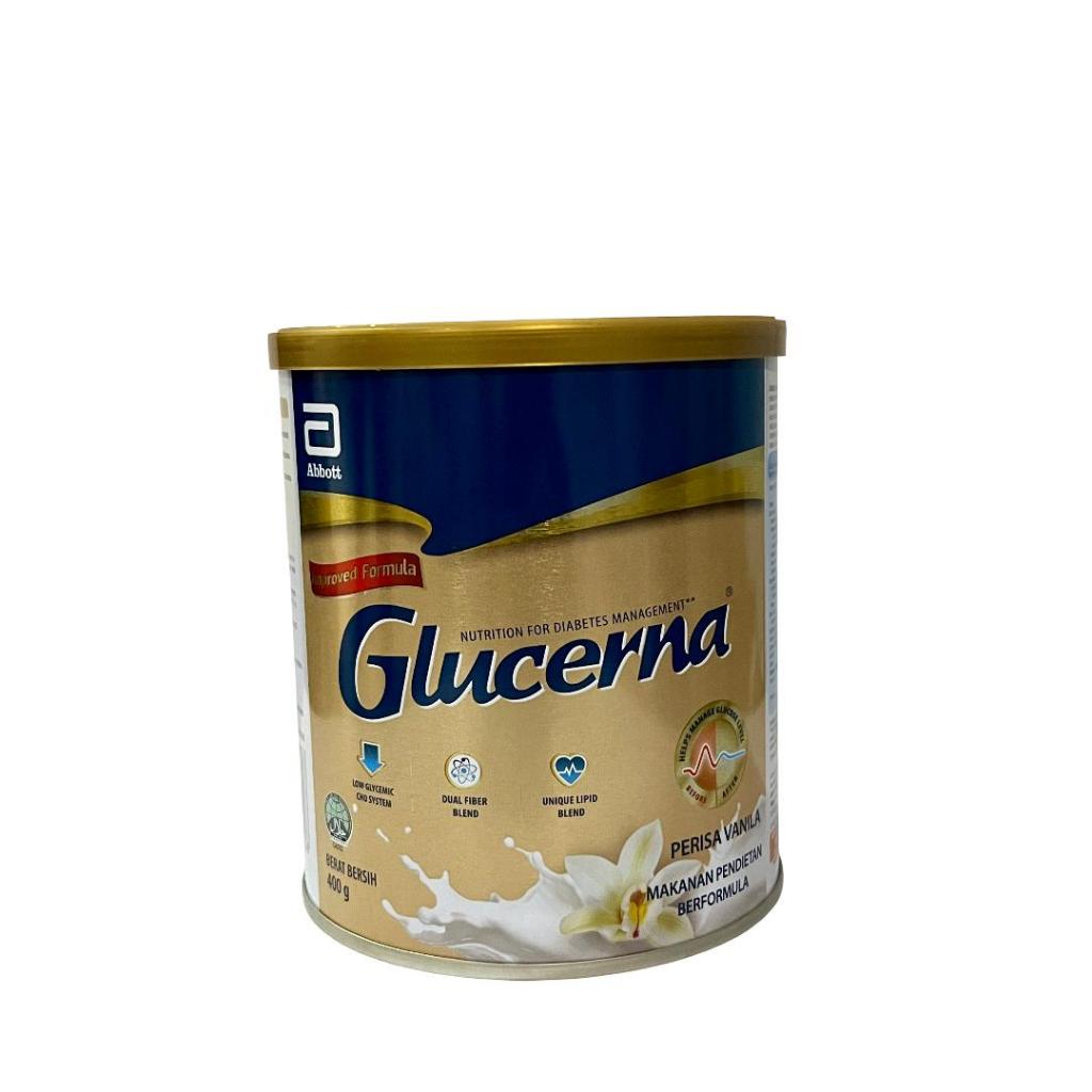 

Abbott Glucerna Susu Diabetes Rasa Vanilla dan Coklat 400 gram