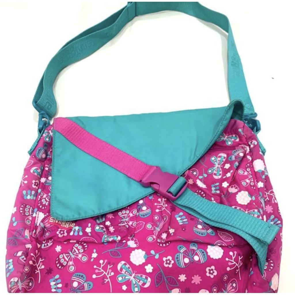 Smiggle - pink sling bag (tas anak perempuan)