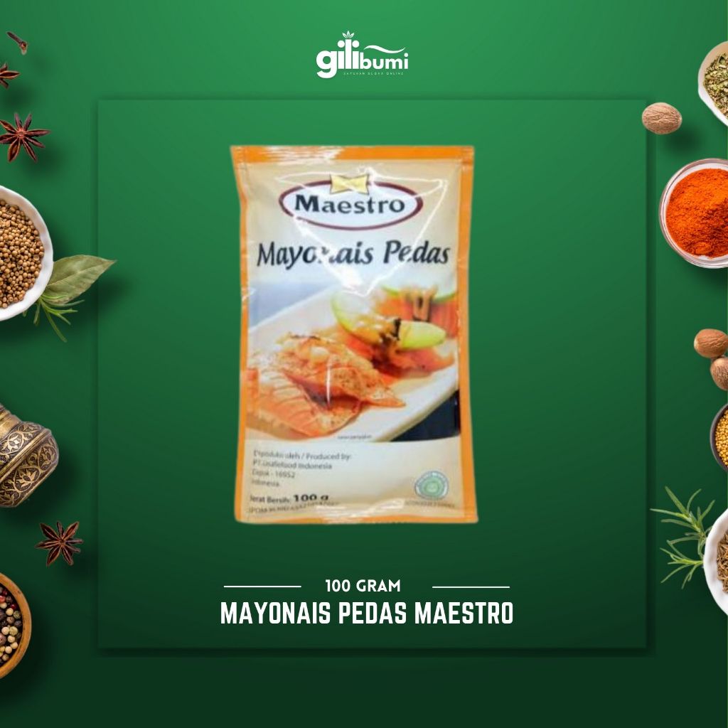 

Mayonais Pedas Maestro 100gr