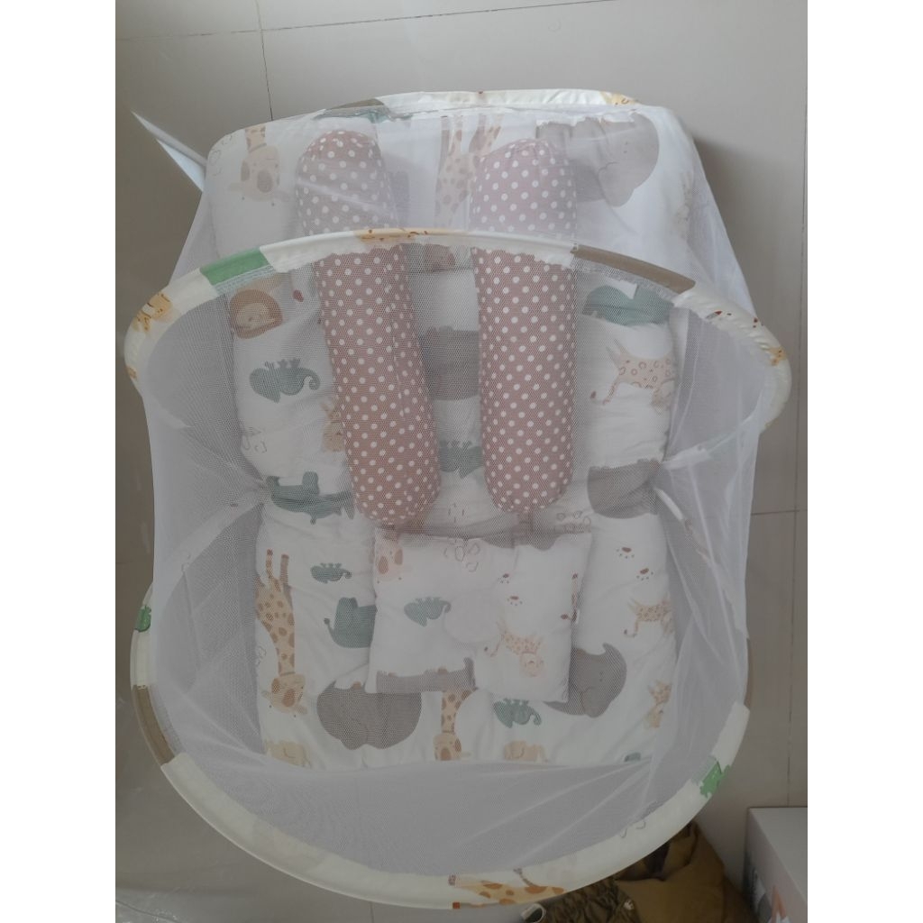 Kasur Bayi Bantal Guling Lipat Kelambu Prelove