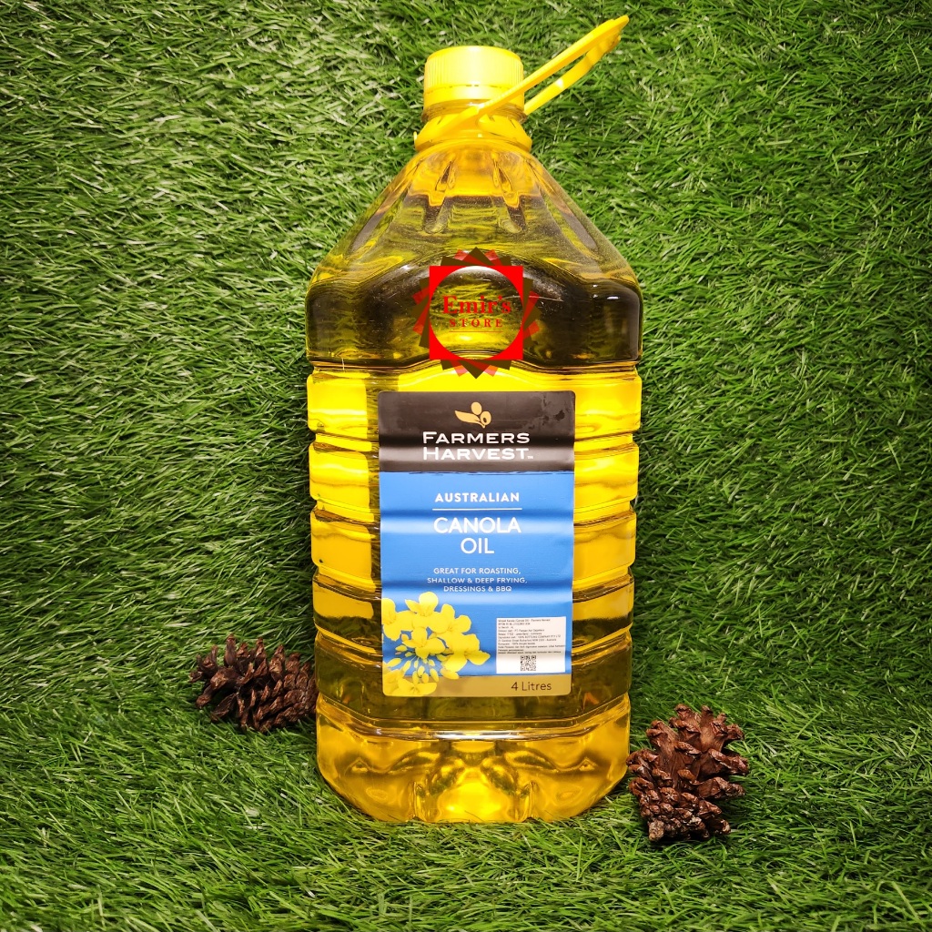 

Farmers Harvest Australian Canola Oil 4 Liter | Minyak Canola Farmers Harvest 4 Liter