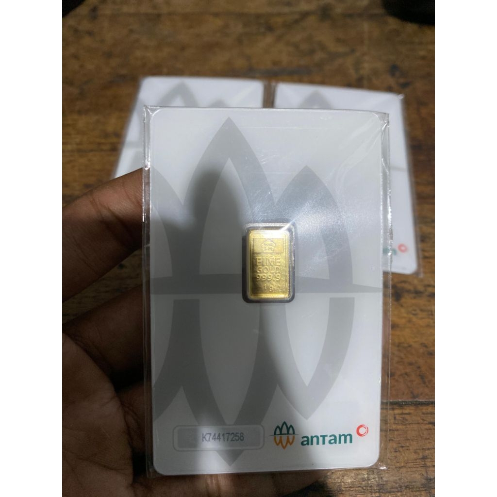 Antam Agamstore emas batangan asli gold logam mulia 1 gram original 999.9 Antam
