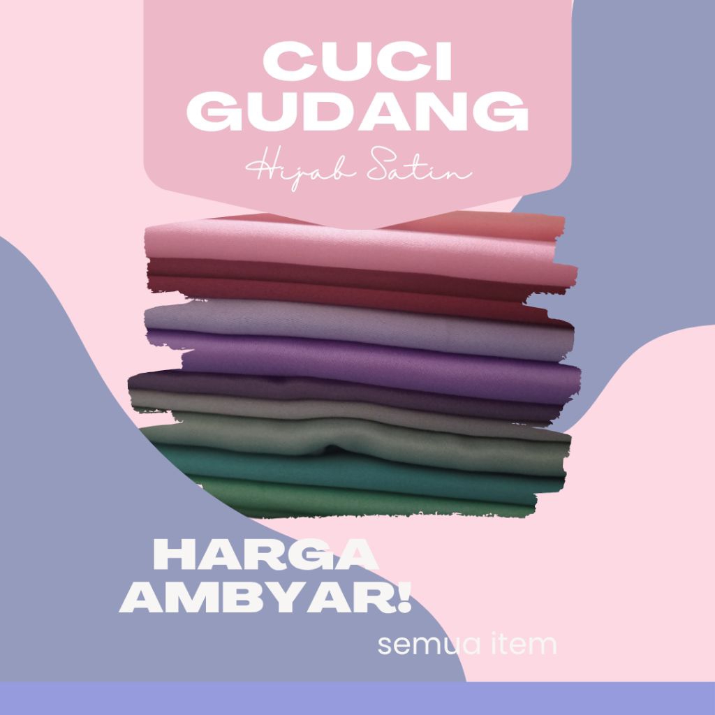 HIJAB JILBAB SATIN CUCI GUDANG PROMO CUCI GUDANG PADANG