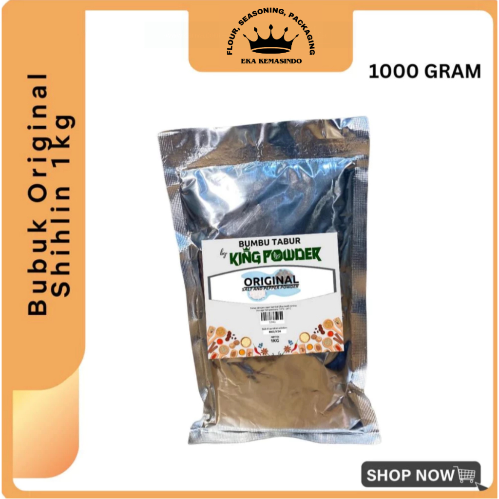 

Bubuk Tabur Original / Bubuk Tabur Salt N Papper 1kg