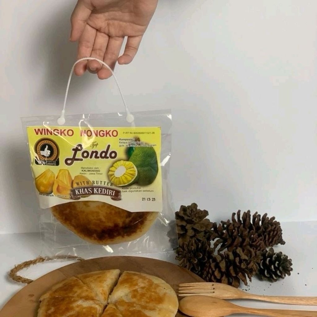 

Wingko Londo Rasa Buah Nangka - Jajanan Khas Kediri