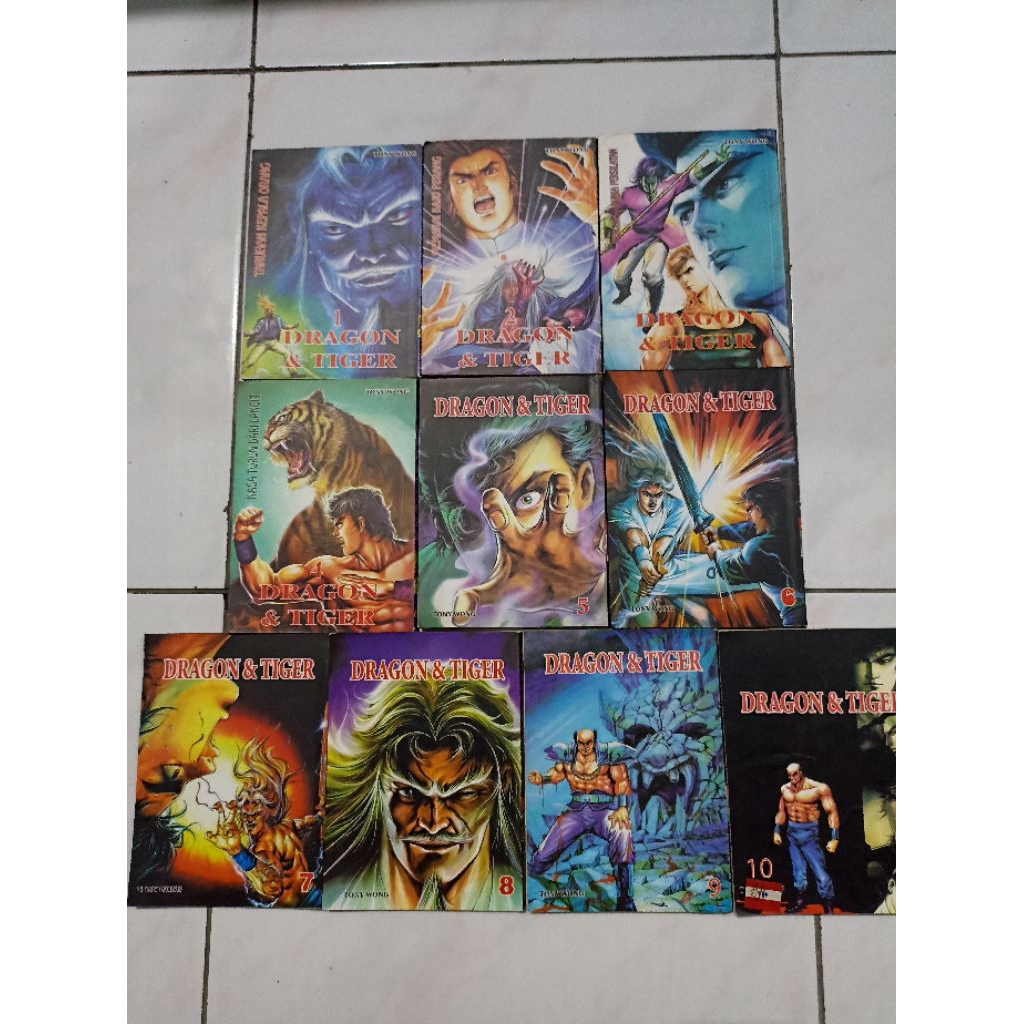 Dragon & Tiger Komik Tiger Wong lengkap 1-10