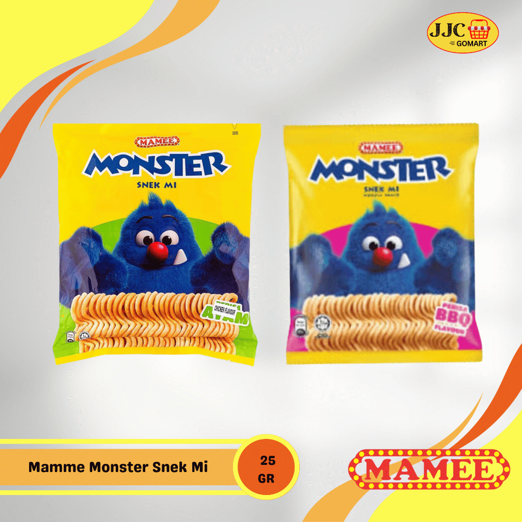 

Mamme Monster 200g | Ayam | BBQ