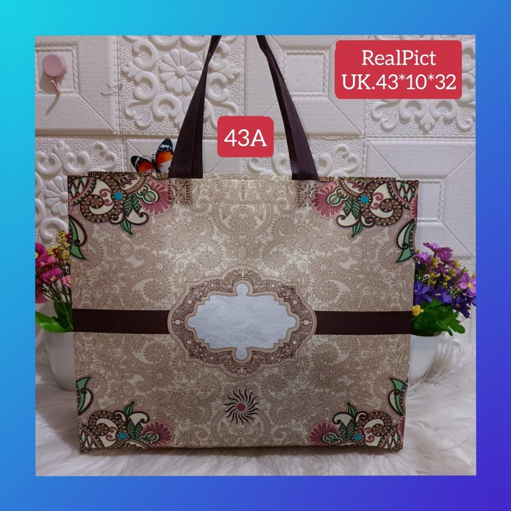 

Tas Belanja JUMBO S/jinjing/goodie/paper/spunbond