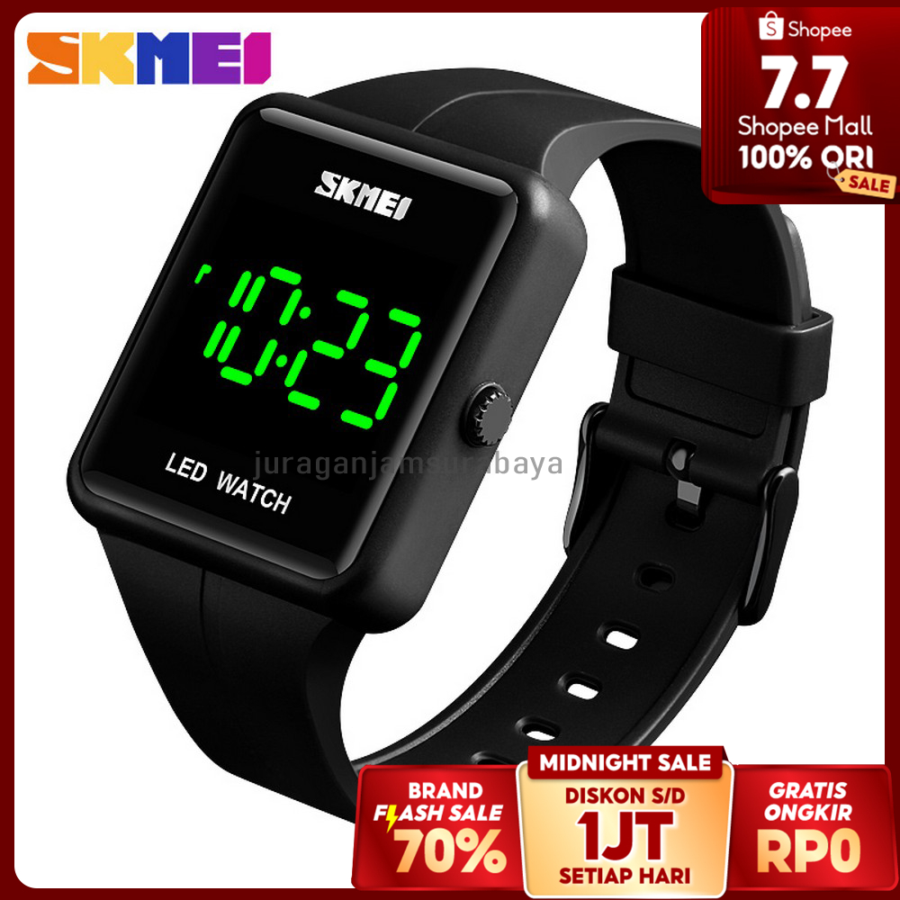 Jam Tangan Pria / SKMEI Digital LED 1541 / Jam Tangan Digital LED Original