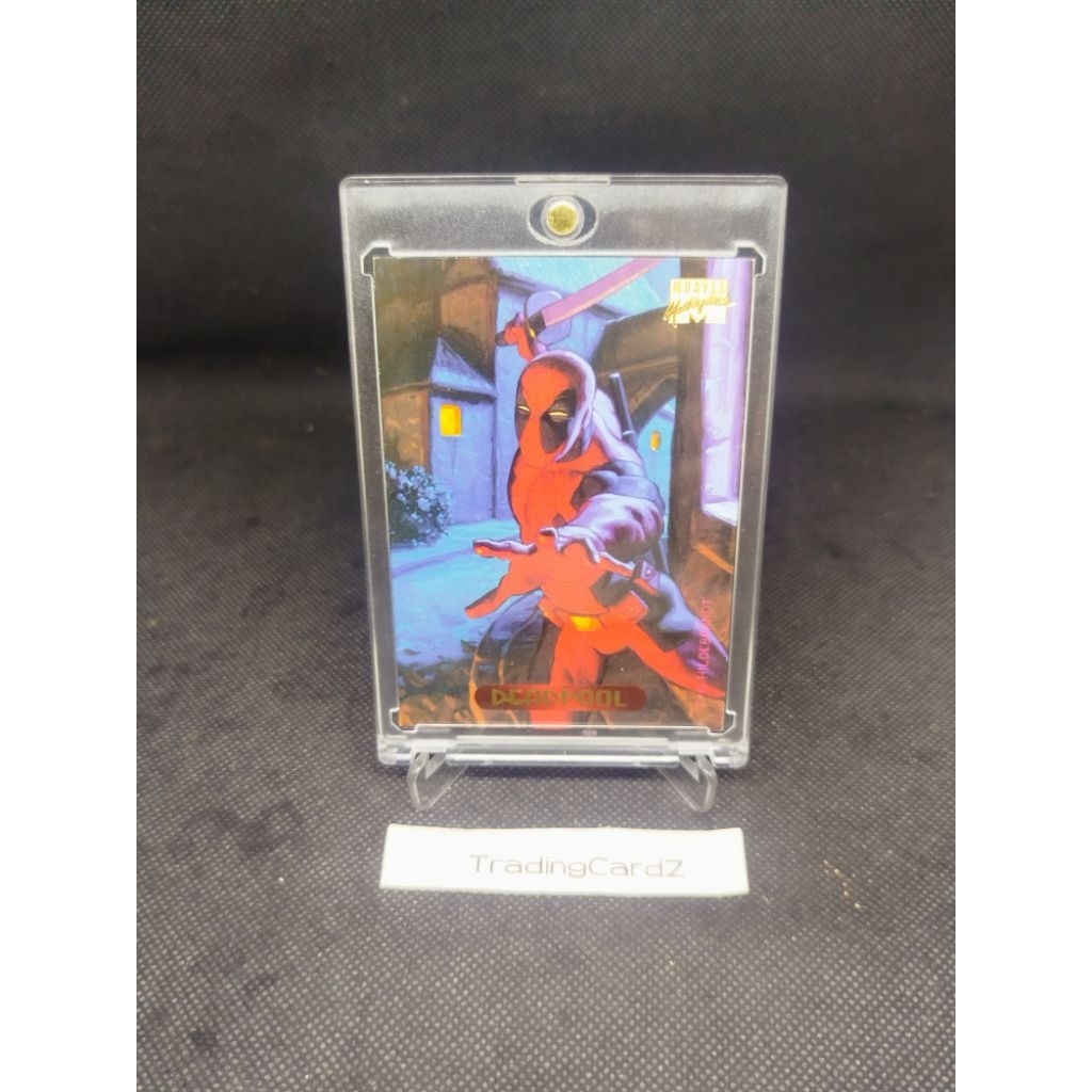 Trading Card 1994 Fleer Marvel Masterpieces Deadpool #28 (dpt top loader)
