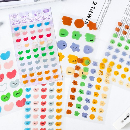 

[JUNE] Random Diary Cute Label Scrapbooking Aesthetic Korea Buku Harian Dekorasi Bullet Journaling BuJo