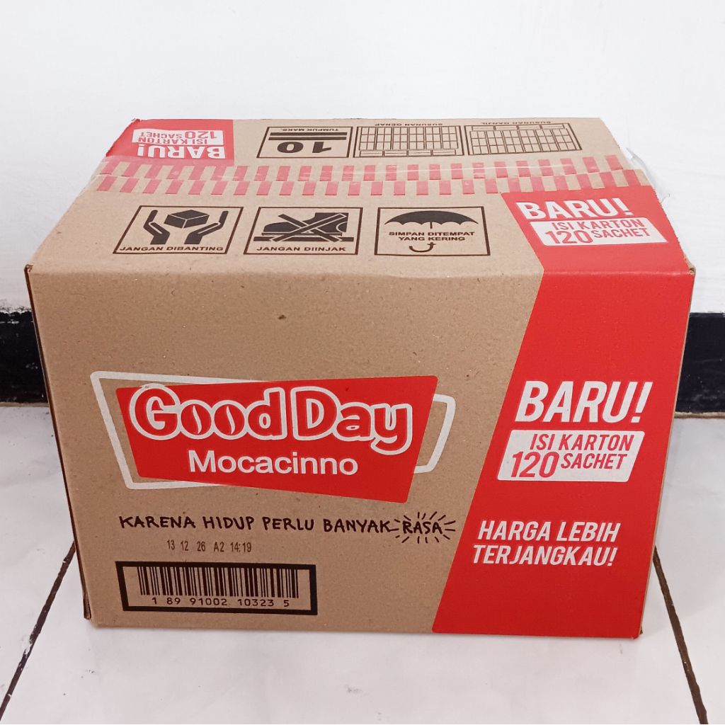 

Kopi Good Day Mocacinno 1 Dus Isi 120 Sachet