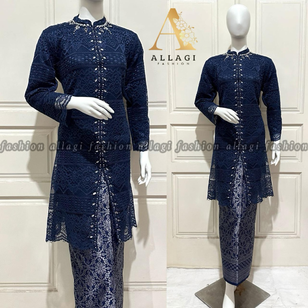 Kebaya Tunik Payet Modern-Kebaya Payet Modern-Kebaya Tunik Busui-Kebaya Wisuda Modern-Kebaya Lamaran