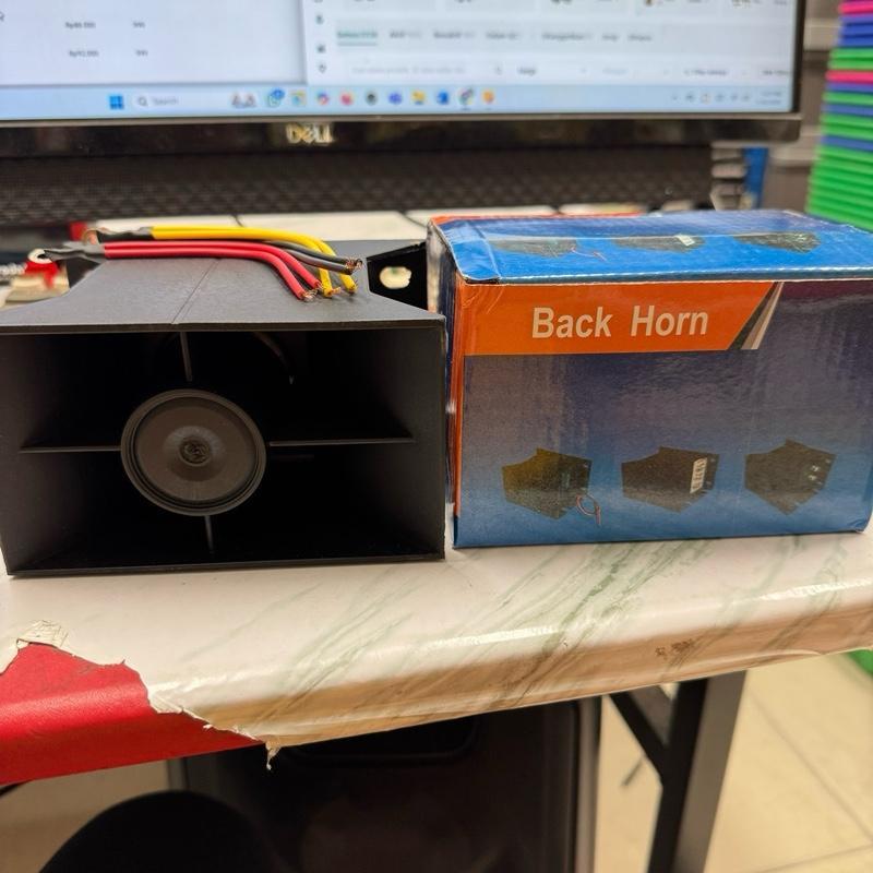 Alarm Mundur 1 Suara 12v-60v Buzzer Klakson Mundur Mobil Truck