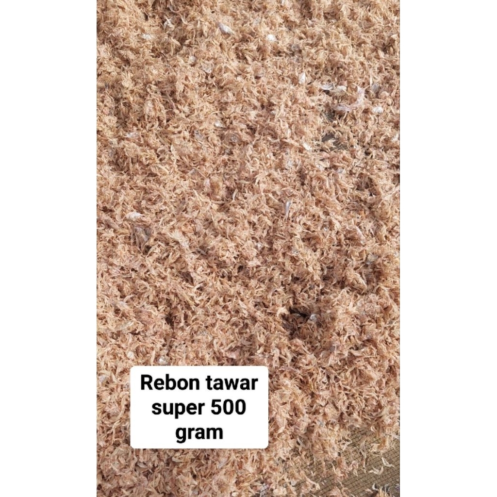

udang (rebon) rebon tawar super 500grm