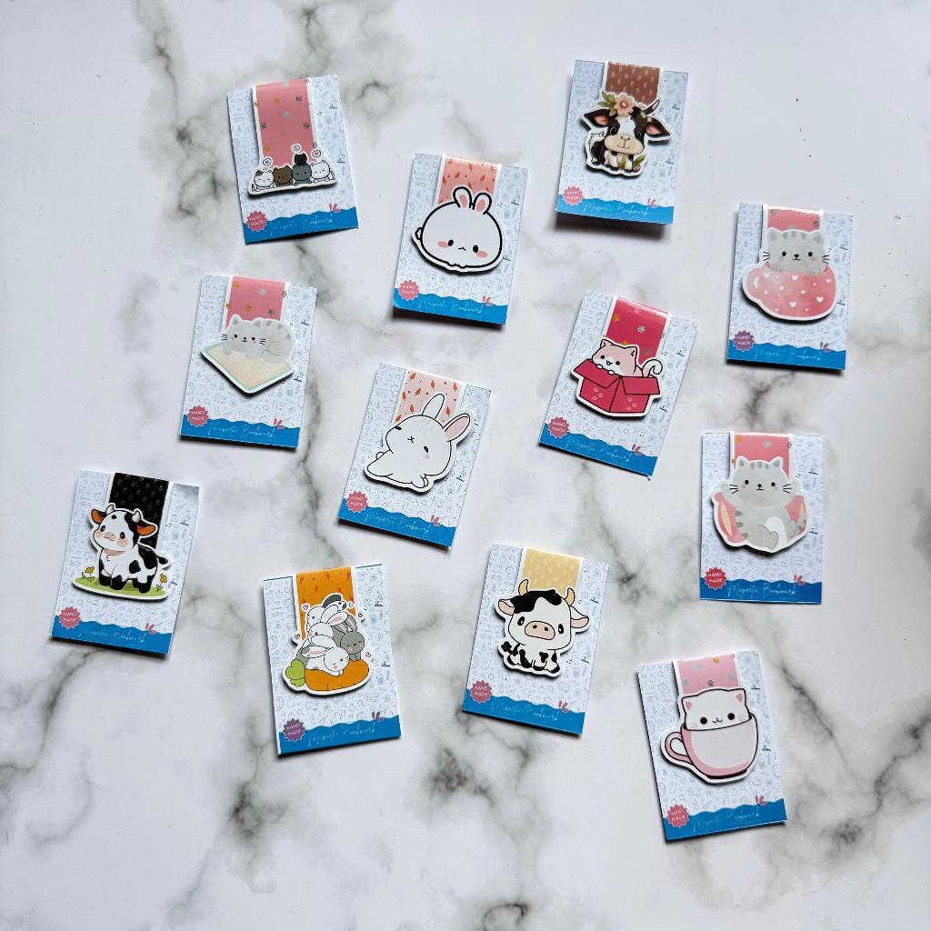 

Handmade Pembatas Buku Magnetic Bookmark Animal Series